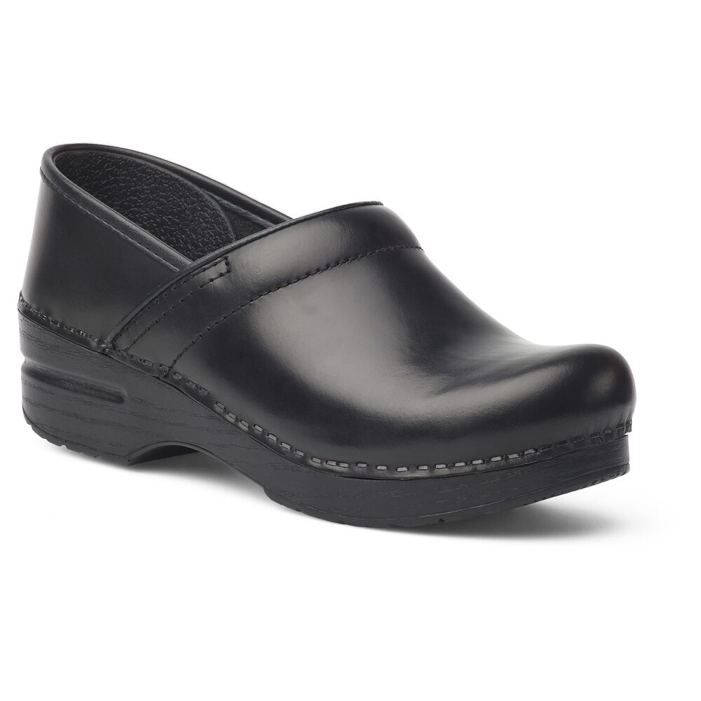 DANSKO MEN'S PROFESSIONAL BLACK CABRIO CLOG 10.5-11 WIDE US
